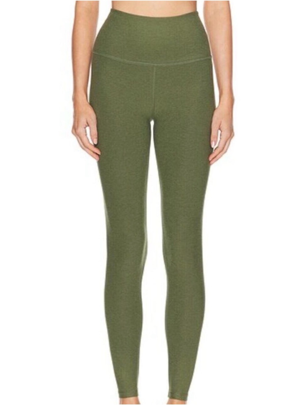 NWT: Beyond Yoga Spacedye Leggings - Moss Heather Green - many sizes
